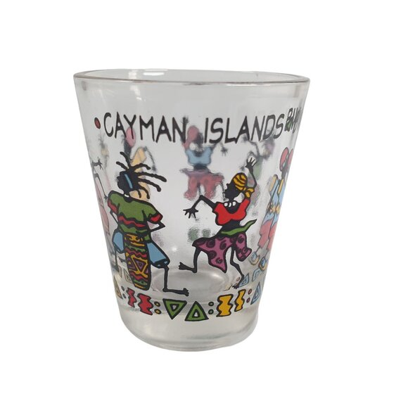 Cayman Islands BWI Shot Glass Souvenir Gift Vacation Drink Party Dancers Gift - Picture 5 of 5
